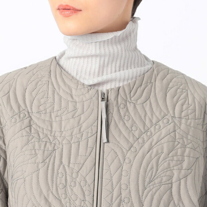 楽天市場】バティック柄キルト ノーカラーブルゾン／ギャバジン K.T  