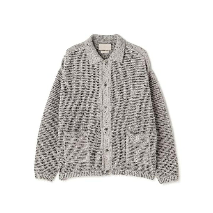 楽天市場】YOKE／ヨーク／MESH KNITTED BUTTONED CARDIGAN／ガーデン 