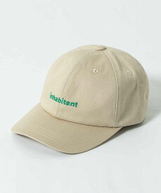 inhabitant Cotton Twill 6 Panel Cap コットンツイルキャップ／インハビタント（inhabitant）