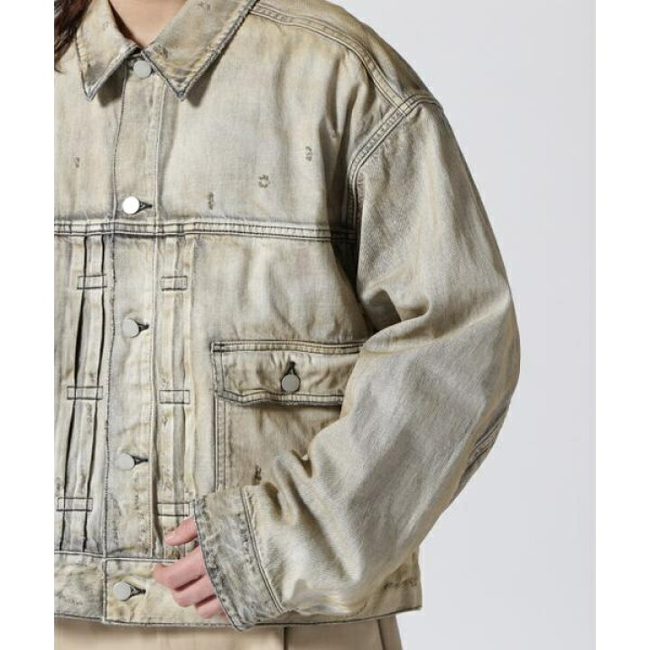 楽天市場】ANCELLM／アンセルム／CRASH DENIM JACKET type-2／ガーデン 