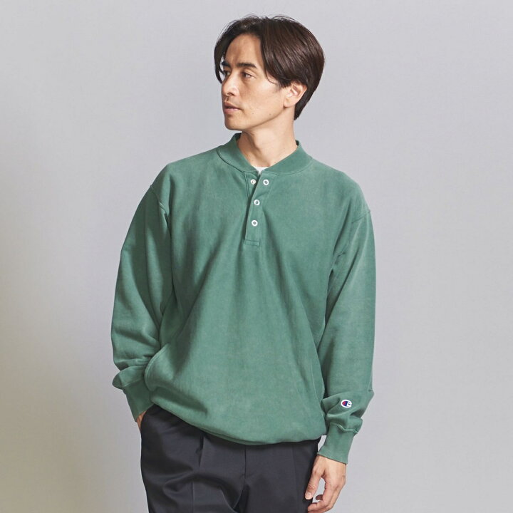 楽天市場】【別注】 ＜Champion＞ ヘンリーネック スウェット 