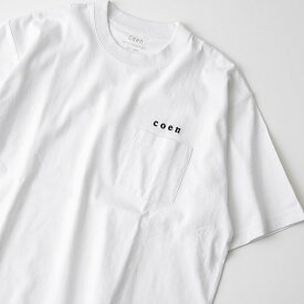 USAコットンコーエンロゴ刺繍Tシャツ／コーエン（coen）