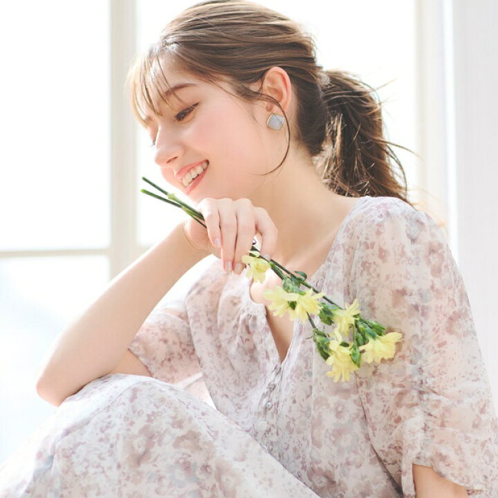 楽天市場】MIXフラワープリントワンピース／レッセパッセ（LAISSE 