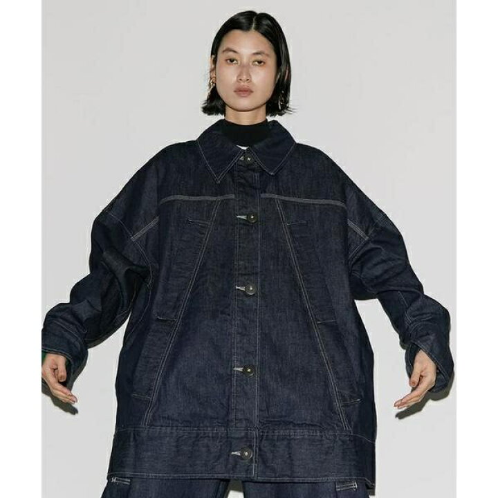 楽天市場】UN3D.／アンスリード／BIG DETAIL DENIM CT／ビッグ 