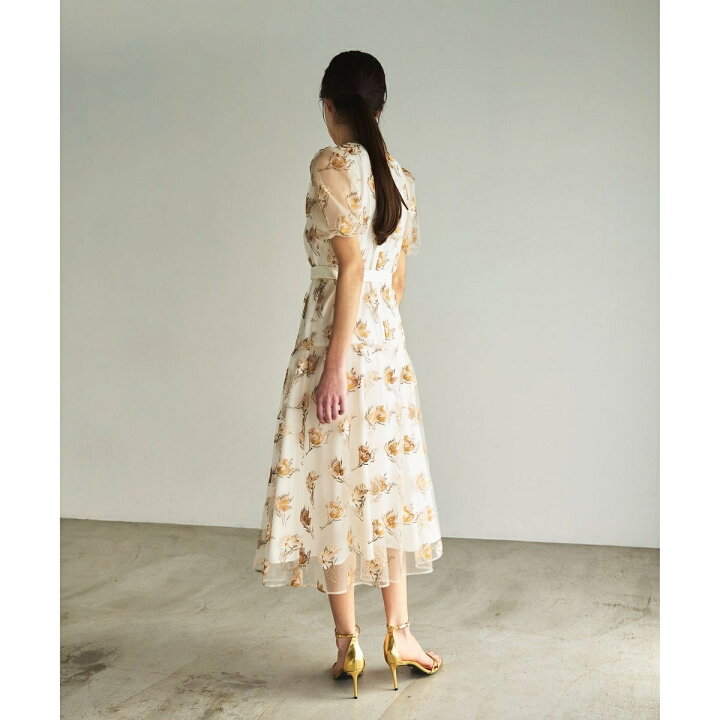 楽天市場】レトロフラワー刺繍ワンピース／グレースコンチネンタル  