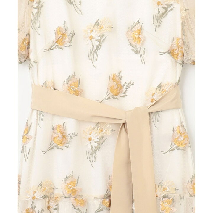 楽天市場】レトロフラワー刺繍ワンピース／グレースコンチネンタル  