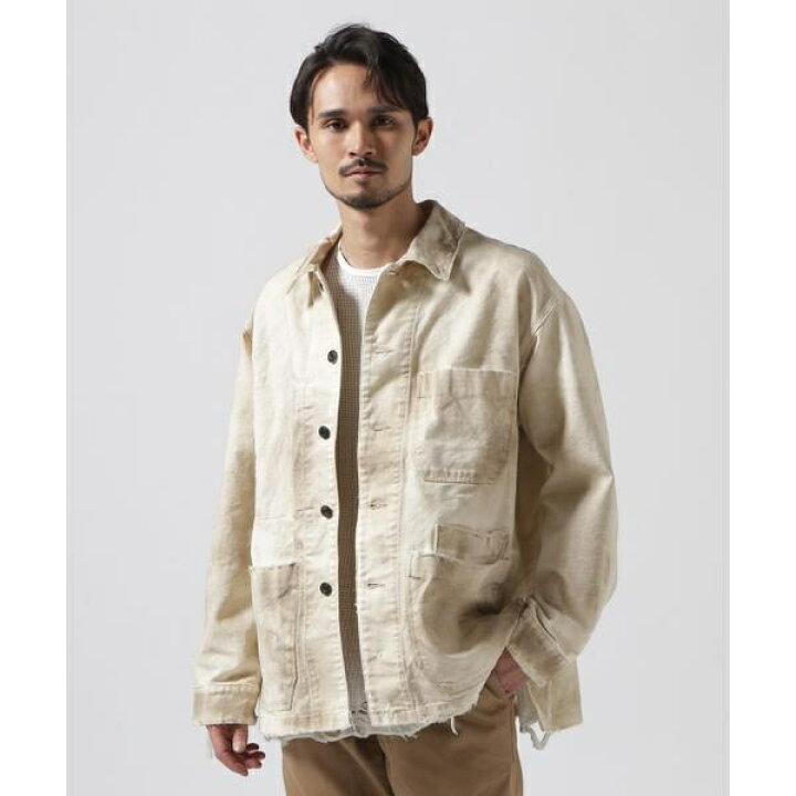 楽天市場】ANCELLM／アンセルム／UNEVEN PAINT COVERALL／ガーデン  