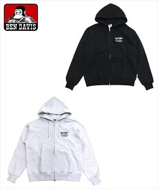 【BEN DAVIS】TAGGING ZIP HOODIE／ベンデイビス（BEN DAVIS）