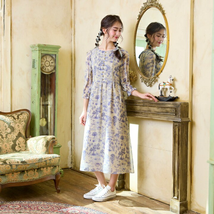 楽天市場】【22fabric】キャットガーデンワンピース／ジョリープッペ  