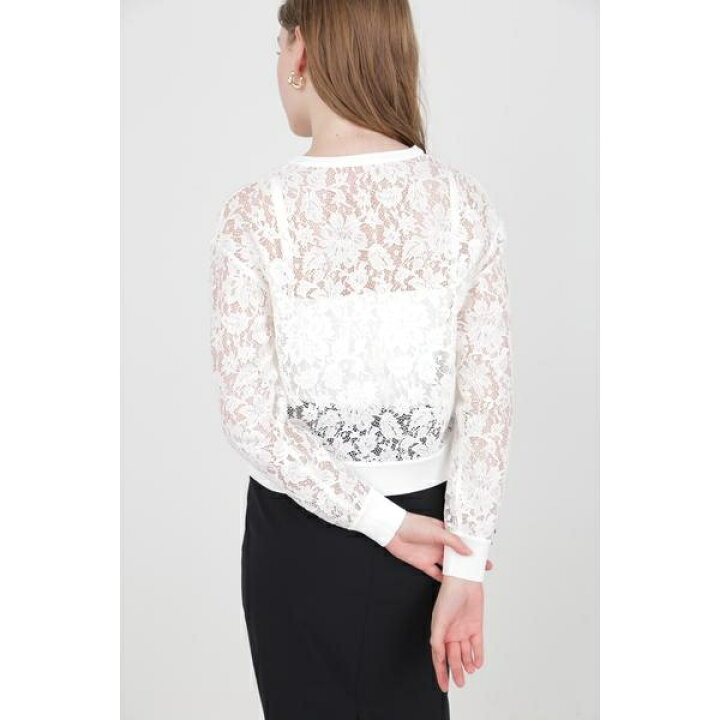 楽天市場】◇レースコンビカーディガン／ピンキー＆ダイアン  