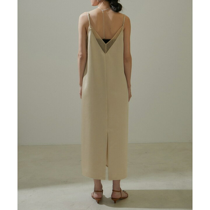 楽天市場】[24SS]シアーアクセントキャミワンピース／サロン アダム エ  