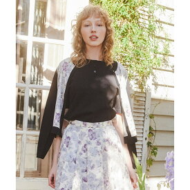 【大人百花掲載】【洗える！】BOTANICAL GARDEN PARTY KNIT CARDIGAN／トッカ（TOCCA）