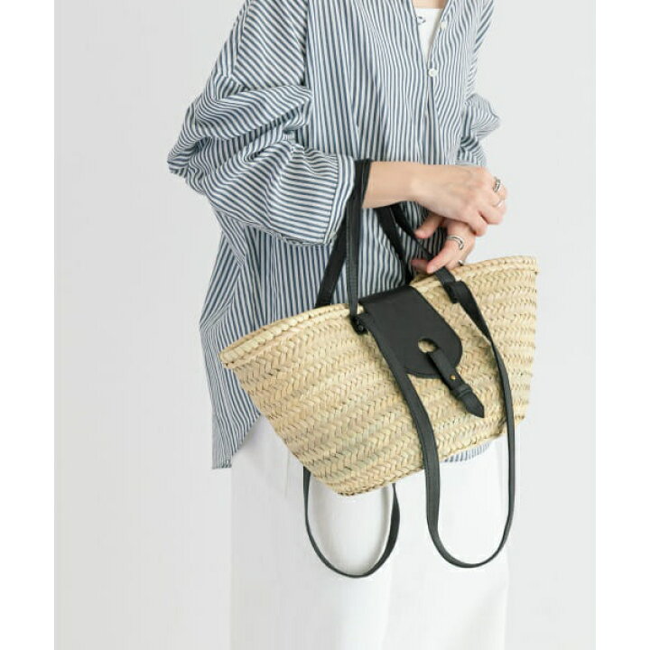 楽天市場】『別注』KECH Le ESSENTIELS×UR RAFFIALEATHER2WAYBAG  