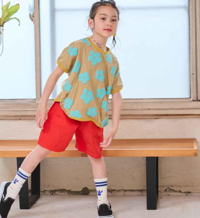 楽天市場】パイピングワイドTシャツ（kids/XS〜LL）／マーキーズ 