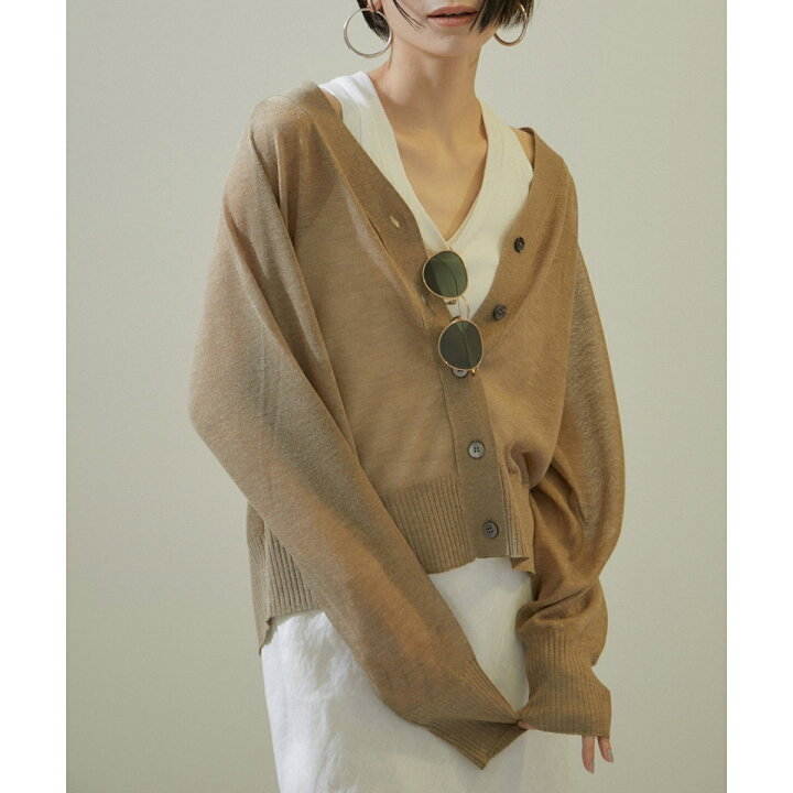 楽天市場】ブライトシアーカーディガン【WEB限定カラー】／サロン  