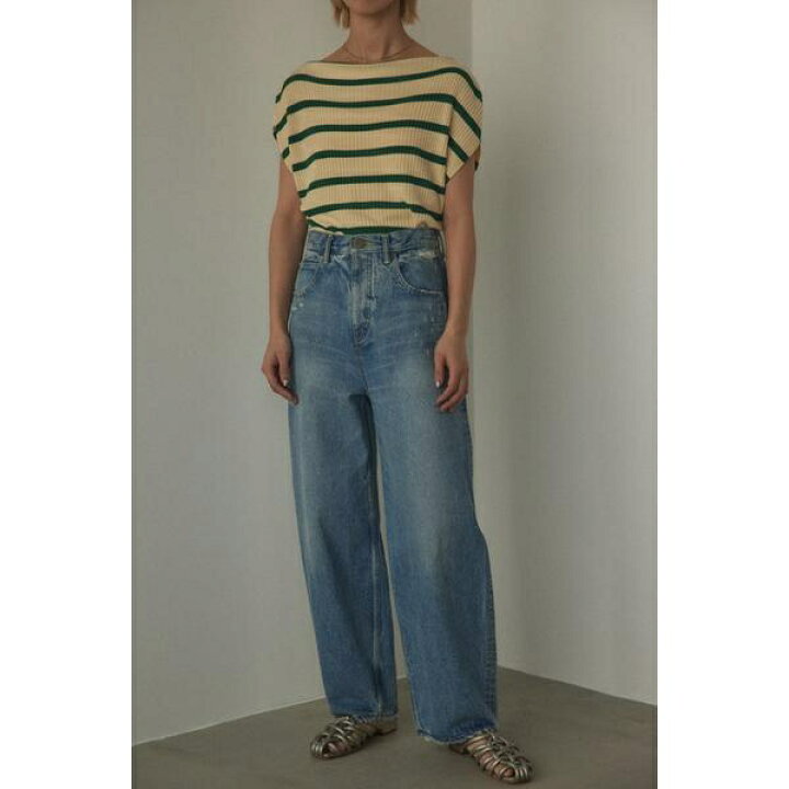 楽天市場】□PUNA vintage long denim／ブラック バイ マウジー（BLACK  