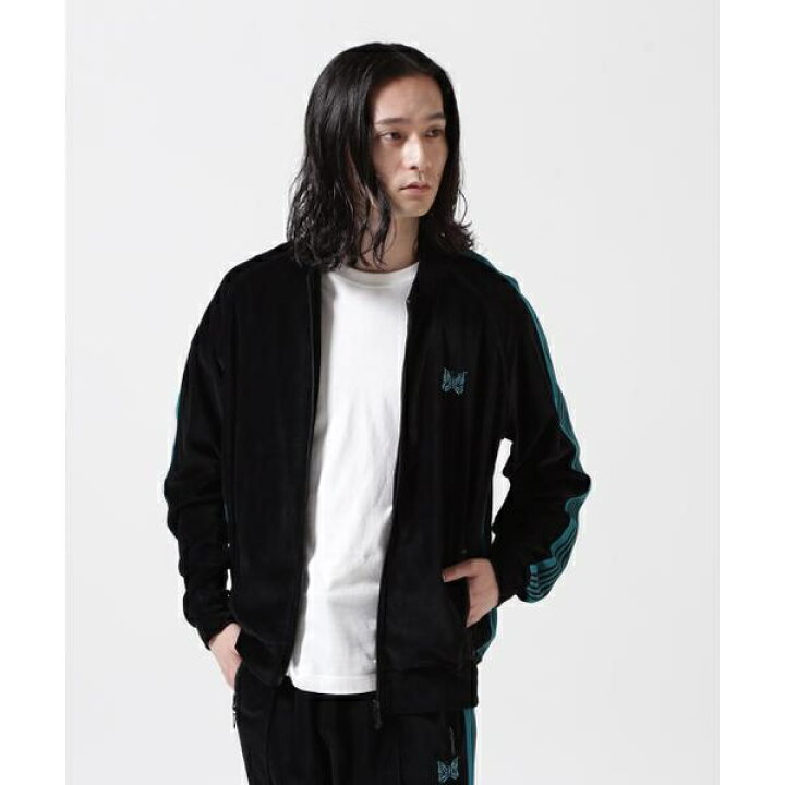 楽天市場】NEEDLES(ニードルズ)RC TRACK JACKET - C／PE VELOUR／ビー  