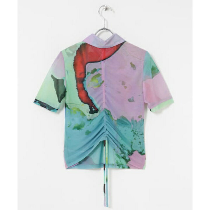 楽天市場】TARO HORIUCHI Print Sheer Polo Top／アーバンリサーチ 