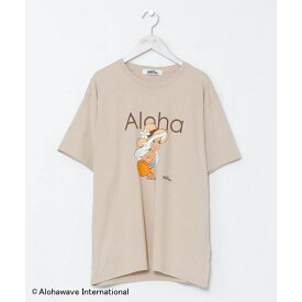 【カヒコ】アロハプリントメンズTシャツ【ALOHA MAPUA】／カヒコ（Kahiko）