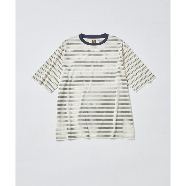 楽天市場】《別注》【BATONER/バトナー】HIGH GAUGE BORDER SS T-SHIRT 