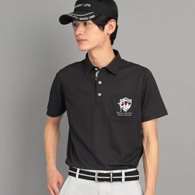 【遮熱効果／UVカット／吸水速乾】衿裏デザイン 半袖ポロシャツ／アダバット（adabat）