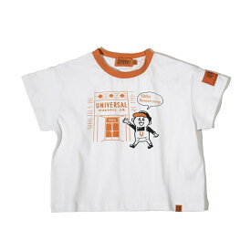 100th windy Jr TEE/Tシャツ/キッズ服/子供服／ユニバーサルオーバーオール（UNIVERSALOVERALL）