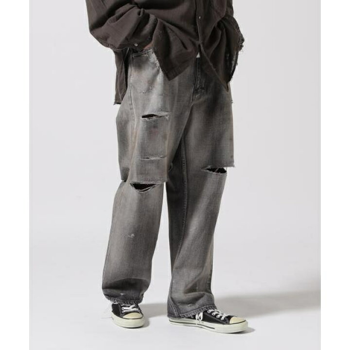 楽天市場】ANCELLM／アンセルム／CRASH SELVEDGE DENIM STRAIGHT 5P 