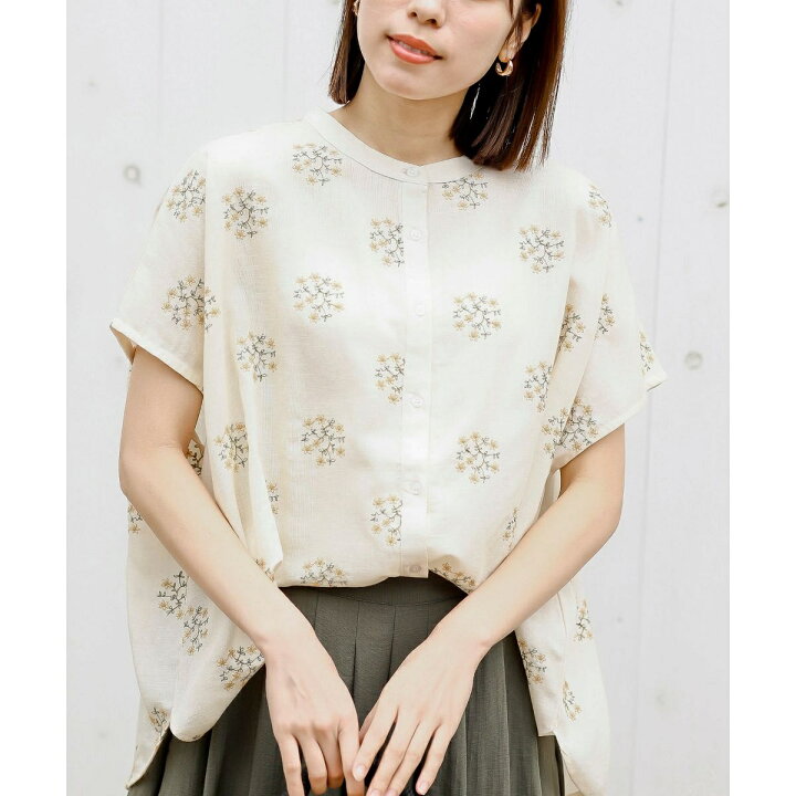 楽天市場】総刺繍ワイドブラウス／アール・ピー・エス（r.p.s） : 丸井 