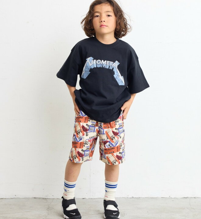 楽天市場】ロックプリントワイドTシャツ（80～150cm）／マーキーズ 
