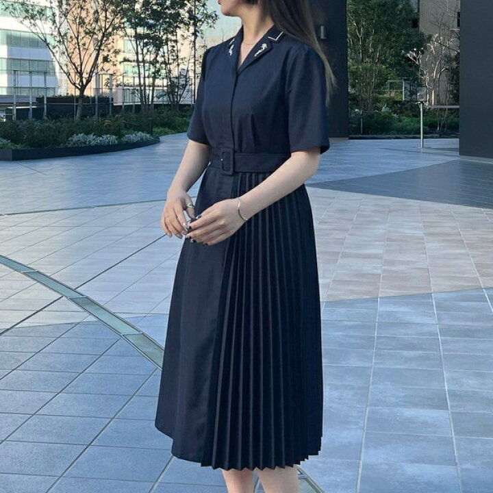 楽天市場】カイキン刺繍プリーツワンピース／NICOLE CLUB（NICOLE CLUB 