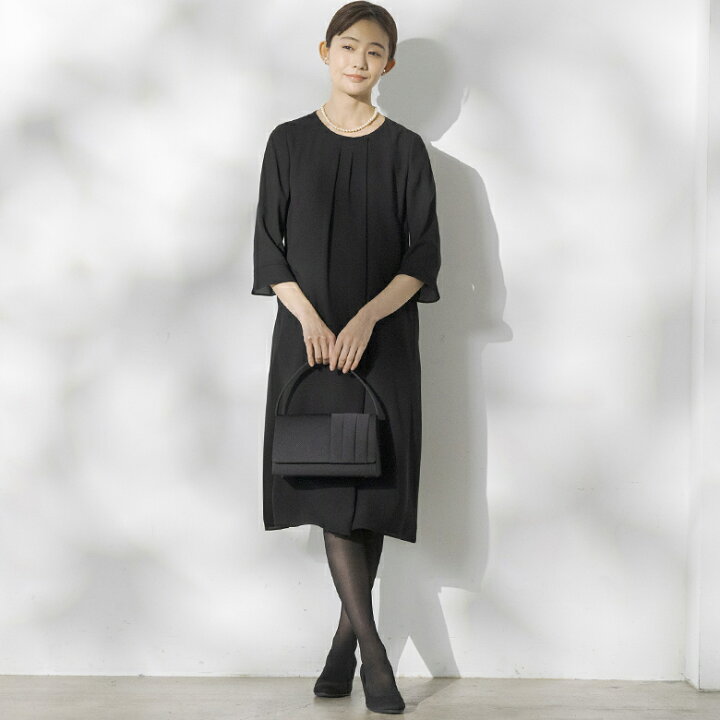 楽天市場】【前開き】【喪服・礼服】ジャケット＆ワンピース ブラック  
