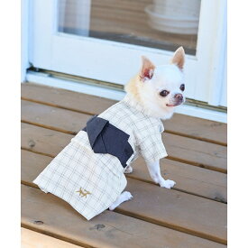 【DOG】チェック柄浴衣／ロペピクニックパサージュ（ROPE' PICNIC PASSAGE）