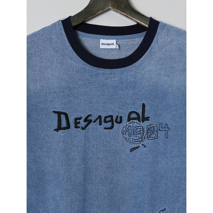 楽天市場】【大きいサイズ】デシグアル デニム 半袖Tシャツ／グラン 