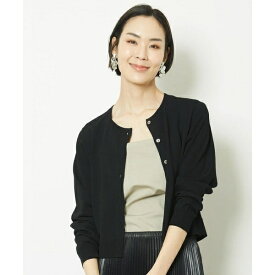 [小さいサイズ]コンパクトニットカーディガン(セットアップ対応)／ミッシェルクラン（MICHEL KLEIN）