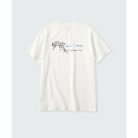 【限定展開】【WILD THINGS】バックプリントTシャツ 刺繍 WILD CAT／フレディ＆グロスター（FREDY＆GLOSTER）