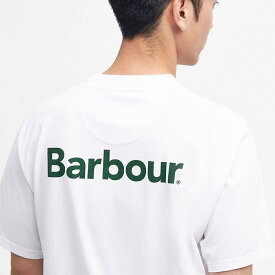 【Barbour/バブアー】Strowell ロゴ バックプリント リラックスフィット Tシャツ／フレディ＆グロスター（FREDY＆GLOSTER）