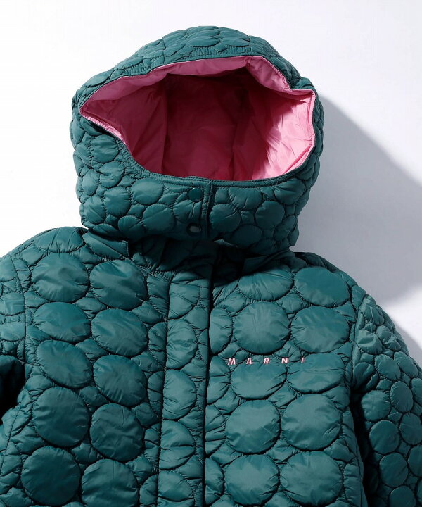 楽天市場】MARNI Kids ＆ Junior キルティングロングダウンジャケット 