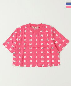 MARNI Kids ＆ Junior ブランドロゴ半袖Tシャツカットソー／マルニ（maruni）