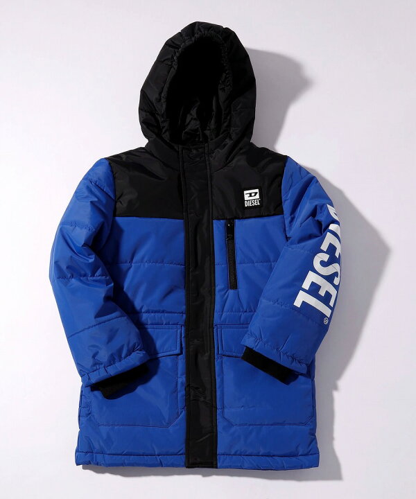 楽天市場】DIESEL Kids ＆ Junior ブランドロゴベンチコートアウター  