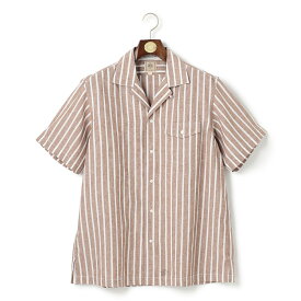 【HYBRID LINEN】オープンカラーシャツ／Jプレス（J.PRESS）