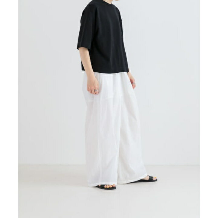 楽天市場】AMOMENTO COTTON BANDING WIDE PANTS／アーバンリサーチ 
