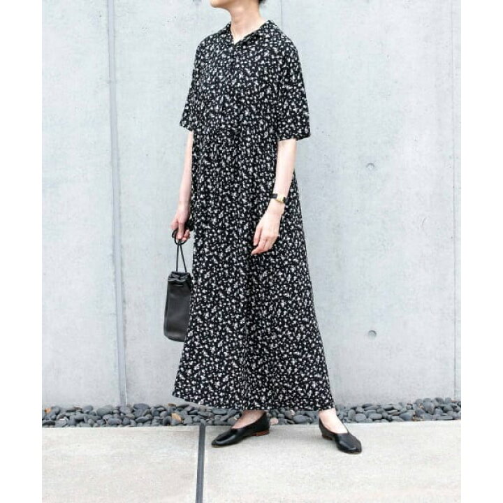 楽天市場】『2サイズ展開』スモールフラワープリントワンピース／か  