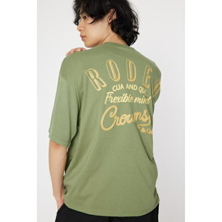 楽天市場】メンズドッキングロゴニットTシャツ／ロデオクラウンズ 