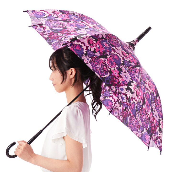 楽天市場】ANNA SUI（アナスイ）リゾート柄 雨傘（長傘 パゴダ）／アナ 