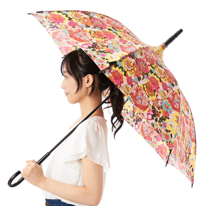 楽天市場】ANNA SUI（アナスイ）リゾート柄 雨傘（長傘 パゴダ）／アナ 