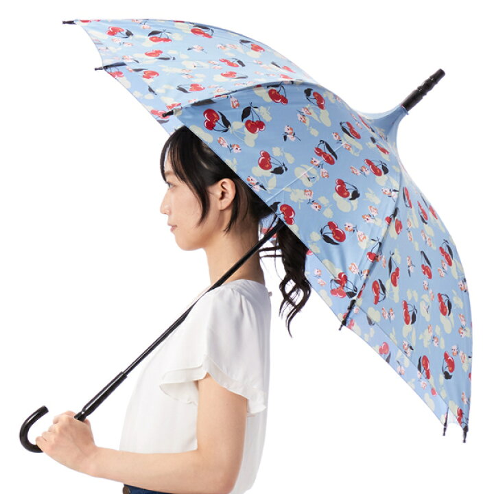 楽天市場】ANNA SUI（アナスイ）チェリー柄 雨傘（長傘 パゴダ）／アナ 