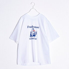 【FREDYMAC/フレディマック】CLUD DE VELO プリントTシャツ マックT／フレディ＆グロスター（FREDY＆GLOSTER）