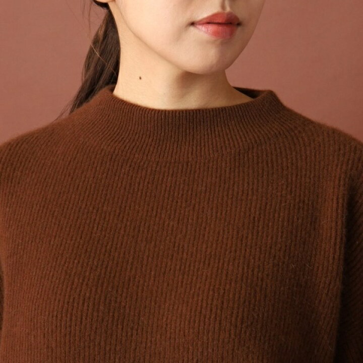 楽天市場】BATONER（バトナー）カシミヤ フォックス ボートネック  