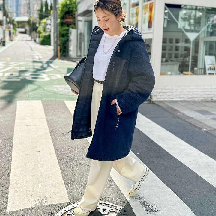 楽天市場】◇【WEB限定】【TAION/タイオン】別注ボア×ダウンフード 