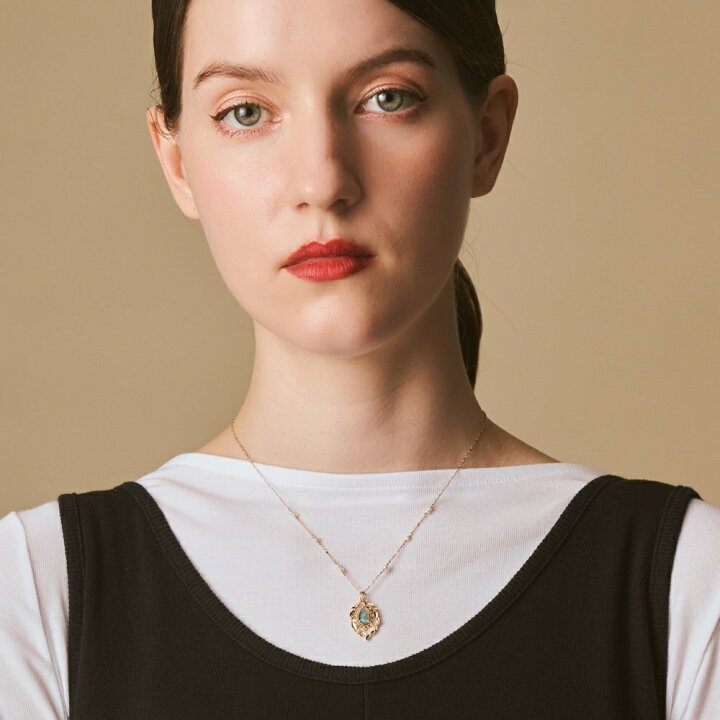 楽天市場】K10パールフレームチャーム／アガット（agete） : 丸井  